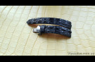 Elite Премиум ремешок для часов Blancpain кожа крокодила Premium Crocodile Strap for Blancpain watches image 3