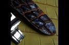 Elite Экзотический ремешок для часов Chopard кожа крокодила Exotic Crocodile Strap for Chopard watches image 3