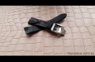 Elite Премиум ремешок для часов Corum кожа крокодила Premium Crocodile Strap for Corum watches image 3