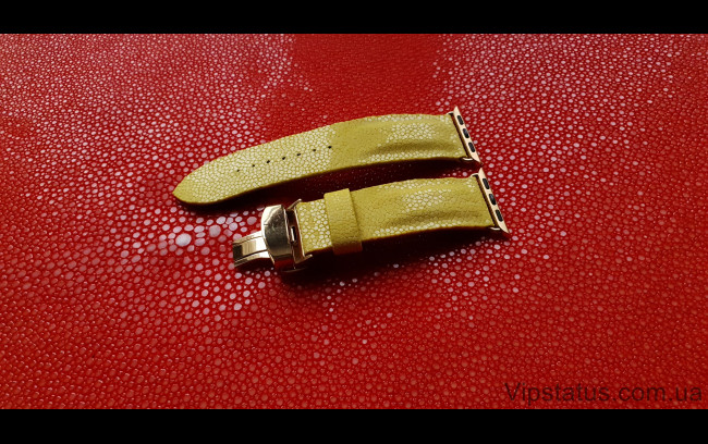 Elite Люксовый ремешок для часов Franck Muller кожа ската Luxury Stingray Leather Strap for Franck Muller watches image 1
