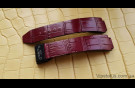 Elite Премиум ремешок для часов Hublot кожа крокодила Premium Crocodile Strap for Hublot watches image 2