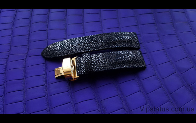Elite Люксовый ремешок для часов Jorg Hysek кожа ската Luxury Stingray Leather Strap for Jorg Hysek watches image 1