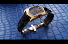 Elite Лакшери ремешок для часов Kleynod кожа крокодила Luxury Crocodile Strap for Kleynod watches image 4