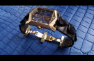 Elite Лакшери ремешок для часов Kleynod кожа крокодила Luxury Crocodile Strap for Kleynod watches image 5