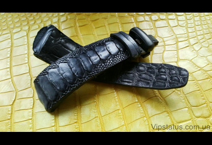 Exotic Ostrich Leather Strap for Omega watches image