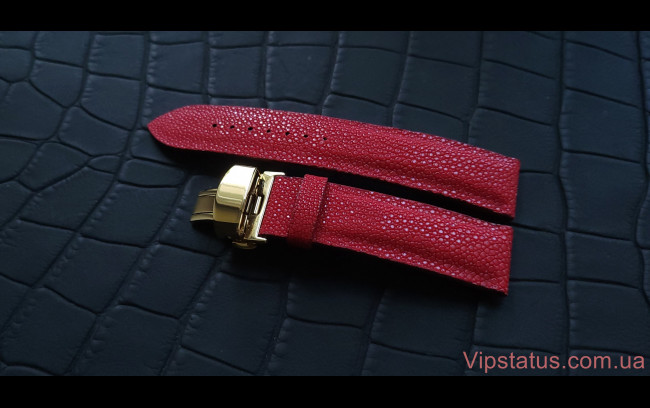 Elite Блестящий ремешок для часов Apple кожа ската Shiny Stingray Leather Strap for Apple watches image 1