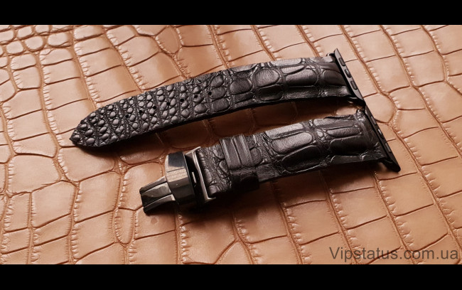 Elite Брутальный ремешок для часов Apple кожа крокодила Brutal Crocodile Strap for Apple watches image 1