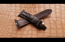 Элитный Брутальный ремешок для часов Apple кожа крокодила Брутальный ремешок из крокодила к часам Apple изображение 3