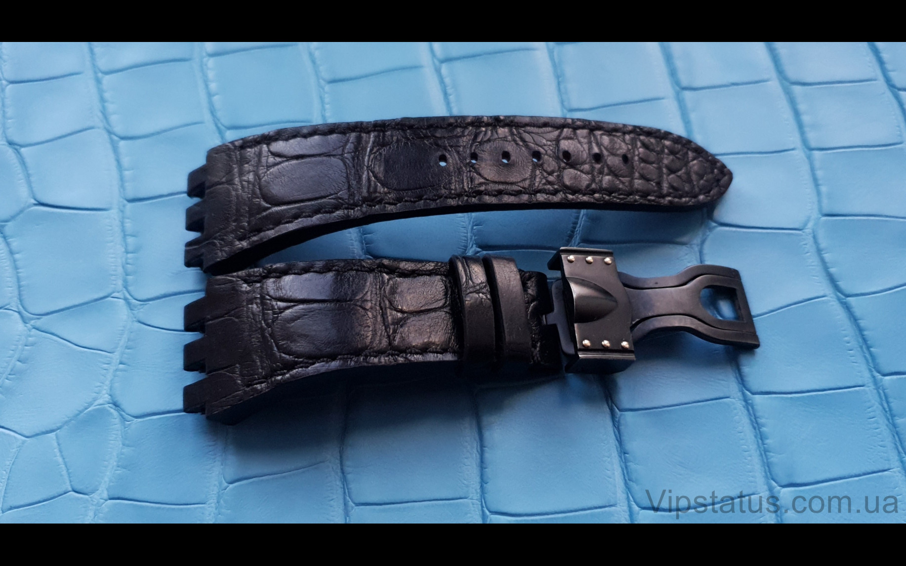 Elite Брутальный ремешок для часов Maranello V8 кожа крокодила Brutal Crocodile Strap for Maranello V8 watches image 2