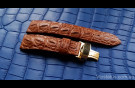Elite Брутальный ремешок для часов Montblanc кожа крокодила Brutal Crocodile Strap for Montblanc watches image 3