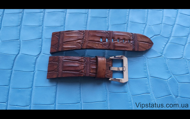 Elite Брутальный ремешок для часов Panerai кожа крокодила Brutal Crocodile Strap for Panerai watches image 1