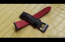 Elite Вип ремешок для часов Breitling кожа крокодила Vip Crocodile Strap for Breitling watches image 6