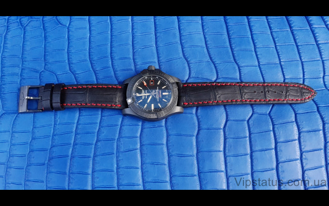 Elite Вип ремешок для часов Breitling кожа крокодила Vip Crocodile Strap for Breitling watches image 1