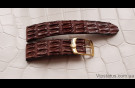 Elite Вип ремешок для часов Chopard кожа крокодила Vip Crocodile Strap for Chopard watches image 2