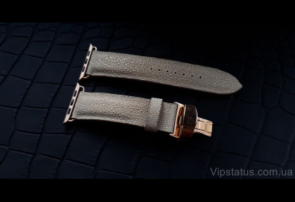 Glamorous Stingray Leather Strap for Apple watches image