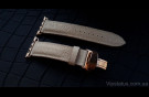 Elite Гламурный ремешок для часов Apple кожа ската Glamorous Stingray Leather Strap for Apple watches image 3