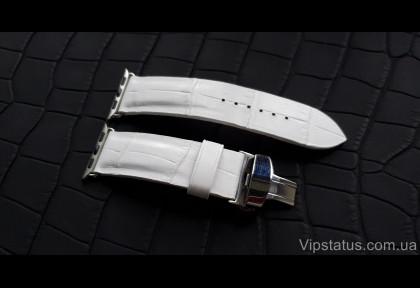 Имиджевый ремешок для часов Apple кожа крокодила изображение