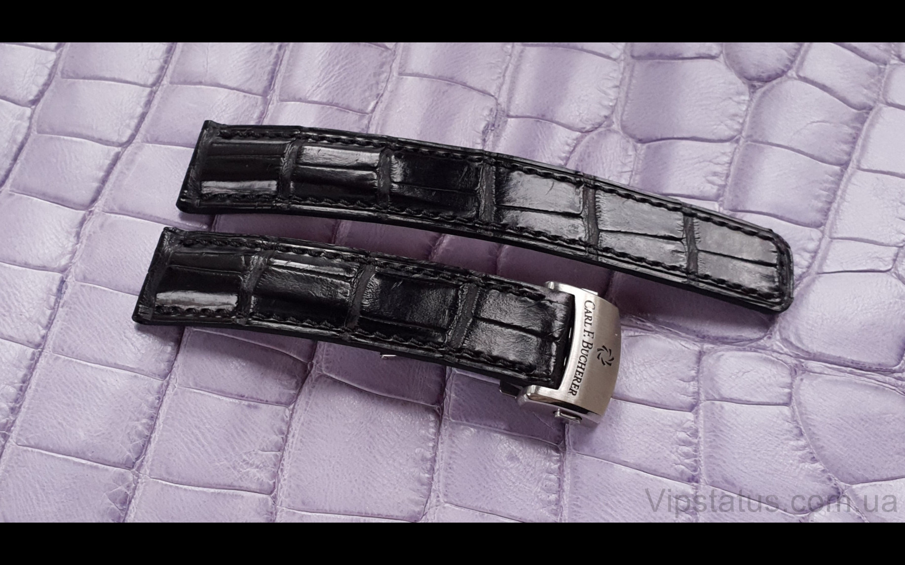 Elite Имиджевый ремешок для часов Carl F. Bucherer кожа крокодила Іміджевий ремінець для годинника Carl F. Bucherer шкіра крокодила зображення 1