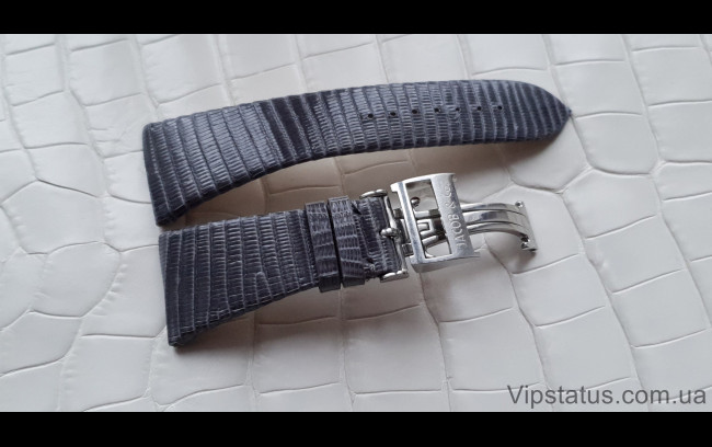 Elite Имиджевый ремешок для часов Jacob&Co кожа игуаны Image Iguana Leather Strap for Jacob&Co watches image 1