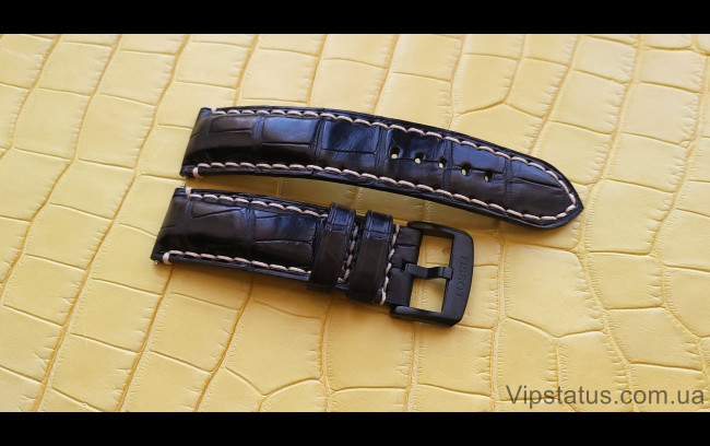 Elite Имиджевый ремешок для часов Tissot кожа крокодила Image Crocodile Strap for Tissot watches image 1