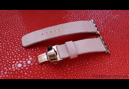 Лакшері ремінець для годинника Apple шкіра ската зображення