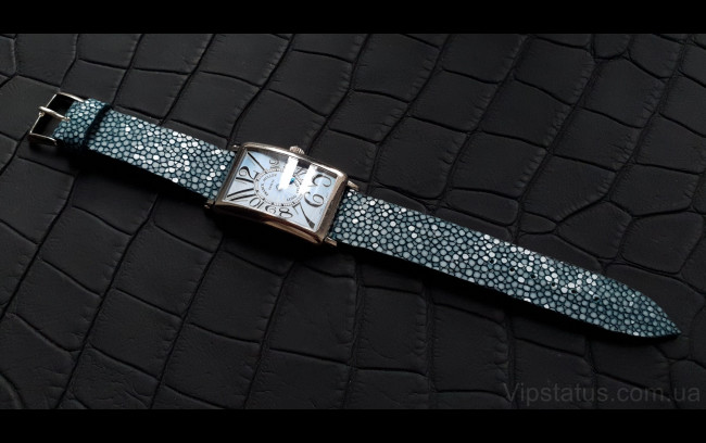 Elite Лакшери ремешок для часов Franck Muller кожа ската Лакшері ремінець для годинника Franck Muller шкіра ската зображення 1
