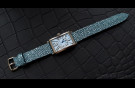Elite Лакшери ремешок для часов Franck Muller кожа ската Luxury Stingray Leather Strap for Franck Muller watches image 3