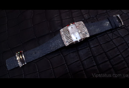 Luxury Stingray Leather Strap for Leon Hatot watches image