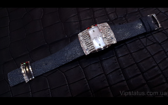 Elite Лакшери ремешок для часов Leon Hatot кожа ската Лакшері ремінець для годинника Leon Hatot шкіра ската зображення 1