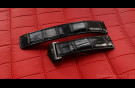 Elite Лакшери ремешок для часов Tag Heuer кожа крокодила Luxury Crocodile Strap for Tag Heuer watches image 2