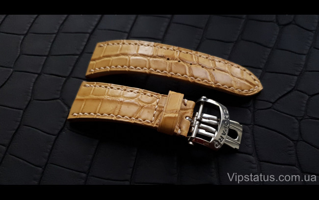 Elite Люксовый ремешок для часов Chopard кожа крокодила Luxury Crocodile Strap for Chopard watches image 1