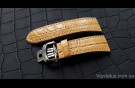 Elite Люксовый ремешок для часов Chopard кожа крокодила Luxury Crocodile Strap for Chopard watches image 3