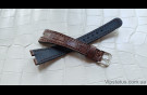 Elite Люксовый ремешок для часов Longines кожа крокодила Luxury Crocodile Strap for Longines watches image 3