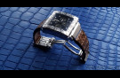 Elite Люксовый ремешок для часов Paul Picot кожа крокодила Luxury Crocodile Strap for Paul Picot watches image 2