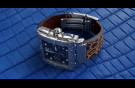 Elite Люксовый ремешок для часов Paul Picot кожа крокодила Luxury Crocodile Strap for Paul Picot watches image 3