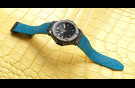 Elite Модный ремешок для часов Hublot кожа ската Модний ремінець для годинника Hublot шкіра ската зображення 3