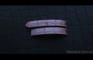 Elite Модный ремешок для часов Versace кожа крокодила Fashionable Crocodile Strap for Versace watches image 2