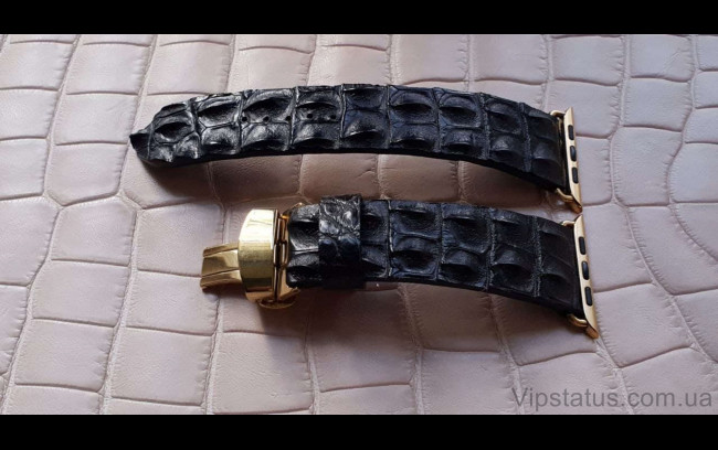 Elite Необыкновенный ремешок для часов Apple кожа крокодила Незвичайний ремінець для годинника Apple шкіра крокодила зображення 1