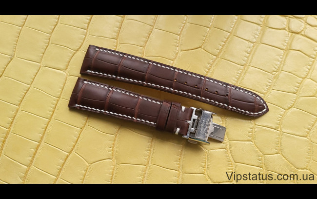 Elite Неповторимый ремешок для часов Longines кожа крокодила Inimitable Crocodile Strap for Longines watches image 1