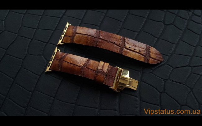 Elite Очаровательный ремешок для часов Apple кожа крокодила Charming Crocodile Leather Strap for Apple watches image 1
