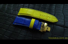 Elite Патриотический ремешок для часов Kleynod кожа крокодила Patriotic Crocodile Strap for Kleynod watches image 4