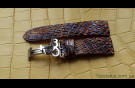 Elite Премиум ремешок для часов Jacob&Co кожа крокодила Premium Crocodile Strap for Jacob&Co watches image 3
