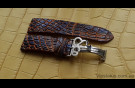 Elite Премиум ремешок для часов Jacob&Co кожа крокодила Premium Crocodile Strap for Jacob&Co watches image 5