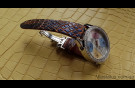 Элитный Премиум ремешок для часов Jacob&Co кожа крокодила Премиум ремешок для часов Jacob&Co из кожи крокодила изображение 2