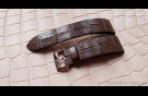 Elite Премиум ремешок для часов Parmigiani кожа крокодила Premium Crocodile Strap for Parmigiani watches image 3