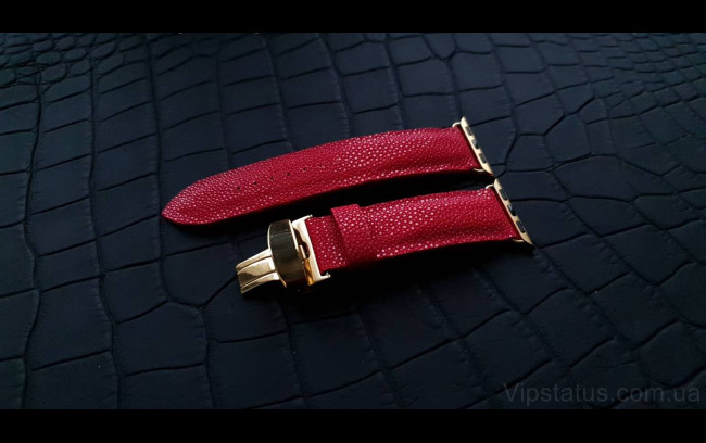 Elite Премиум ремешок для часов Tiffany кожа ската Premium Stingray Leather Strap for Tiffany watches image 1