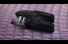 Elite Престижный ремешок для часов Jacob&Co кожа ската Prestigious Stingray Leather Strap for Jacob&Co watches image 2