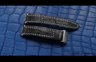 Elite Престижный ремешок для часов Maurice Lacroix кожа крокодила Prestigious Crocodile Strap for Maurice Lacroix watches image 3