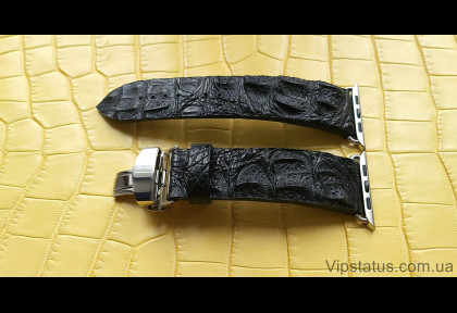 Embossed Crocodile Strap for Apple watches image