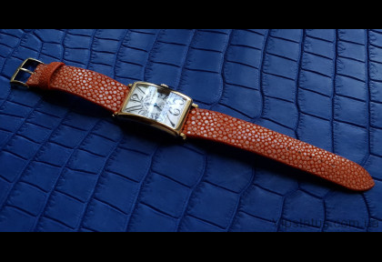 Роскошный ремешок для часов Franck Muller кожа ската изображение